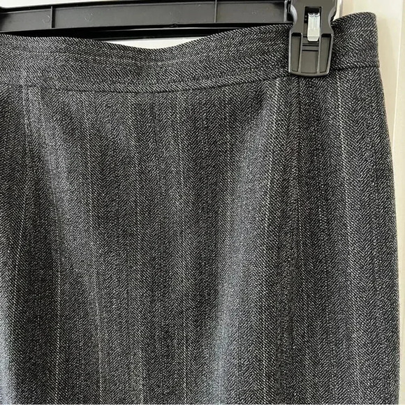 Jil Sander Cream and Gray A-Line Skirt - Picture 8 of 8